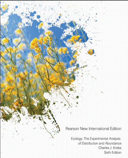 Ecology: The Experimental Analysis of Distribution and Abundance